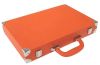 Orange Backgammon Set with Custom Case